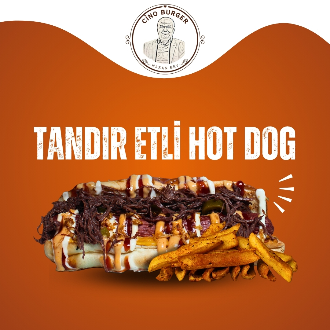 Tandır Etli Hot Dog